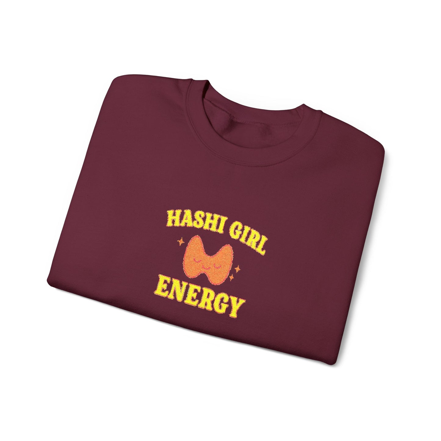 Hashi Girl Energy - Design Humorous - Laugh or Cry: I choose laugh! Funny Autoimmune Warrior, Fun apparel, unique gifts, Present, casual, soft, everyday, empower, survivor, cotton blend