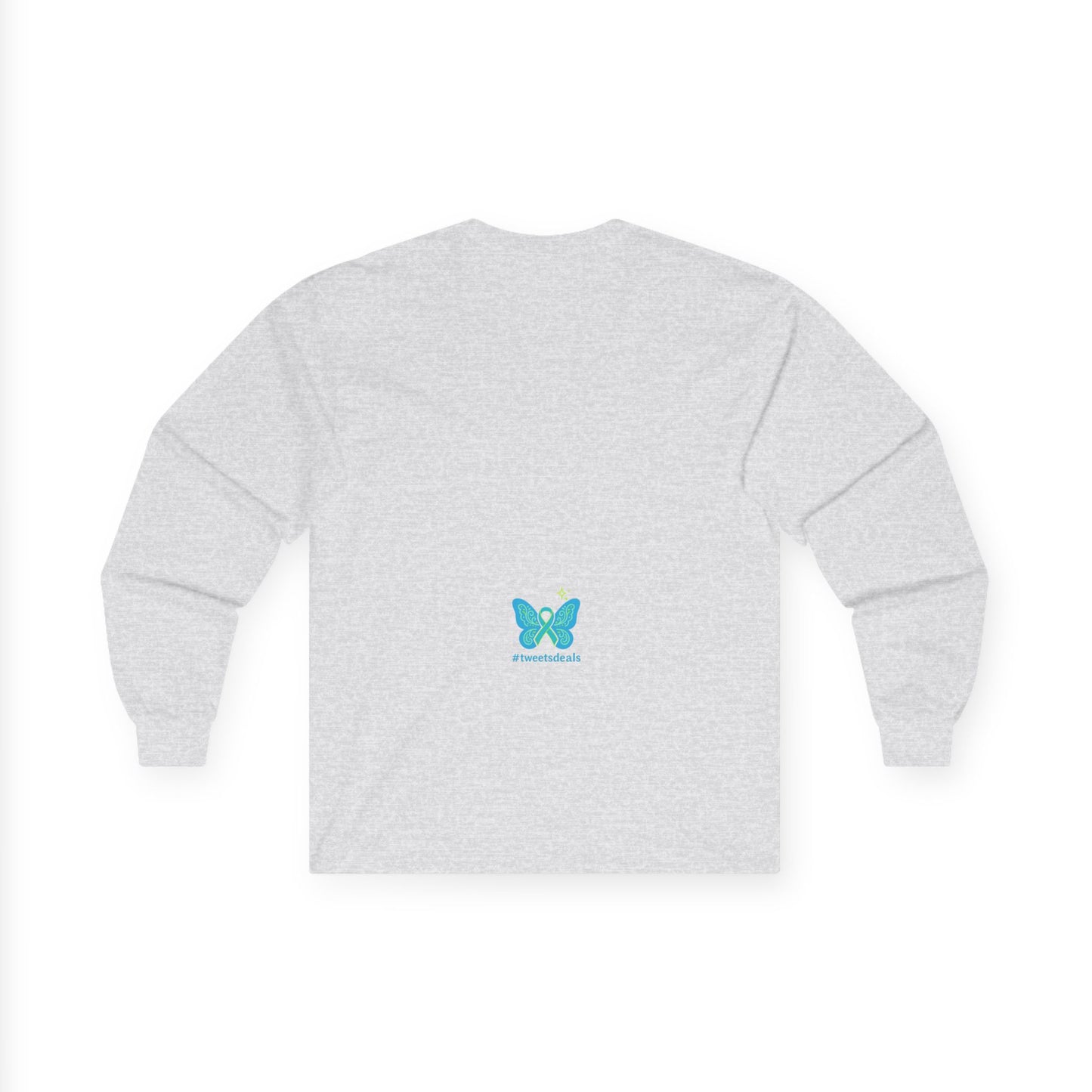 Cold Hands Warm Heart Unisex Long Sleeve Tee - Design Humorous - Laugh or Cry: I choose laugh! Funny Autoimmune Warrior, Fun apparel, unique gifts, Present, casual, soft, everyday, empower, survivor, cotton