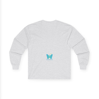 Cold Hands Warm Heart Unisex Long Sleeve Tee - Design Humorous - Laugh or Cry: I choose laugh! Funny Autoimmune Warrior, Fun apparel, unique gifts, Present, casual, soft, everyday, empower, survivor, cotton