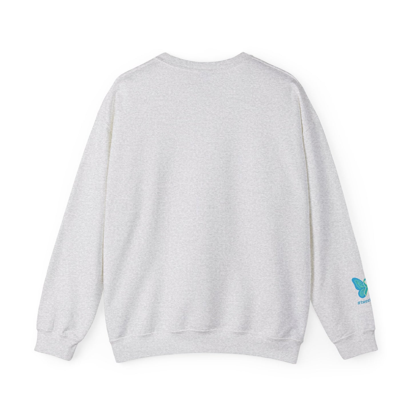 Hashi-girl Fall Crewneck Sweatshirt - Chronic Illness fun; Laugh or cry-I choose laugh! 50/50 cotton-polyester fabric, combining softness with lasting durability. Unisex Heavy Blend™ Crewneck Sweatshirt