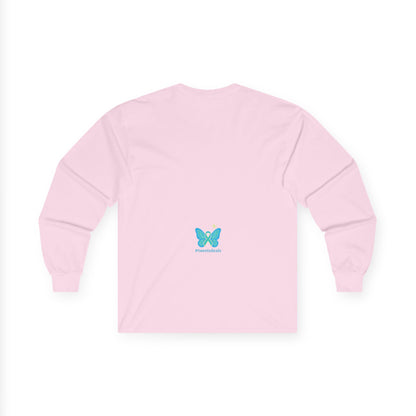 Cold Hands Warm Heart Unisex Long Sleeve Tee - Design Humorous - Laugh or Cry: I choose laugh! Funny Autoimmune Warrior, Fun apparel, unique gifts, Present, casual, soft, everyday, empower, survivor, cotton